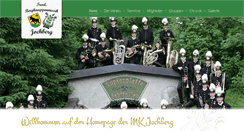 Desktop Screenshot of musikkapelle-jochberg.at